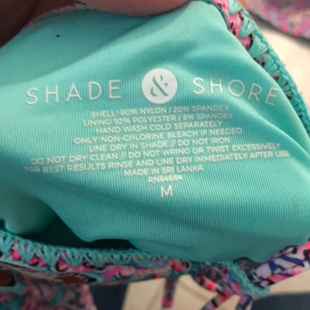 Shade n shore bikini underwire adjustable M 34btop - Picture 5 of 8